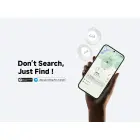 Lifemate GPS Bluetooth LifeTag Tracker HD-P16-3 Android + keyring white Foto 3