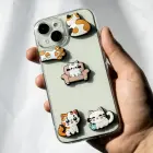 3D Sticker Cat 5pcs set Фото num