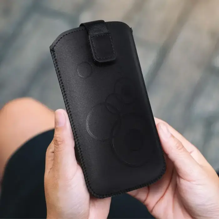 Deko Universal Case - for Iphone 3G/4/4S/ Samsung S5830 Galaxy Ace/S6310 Young black Фото num