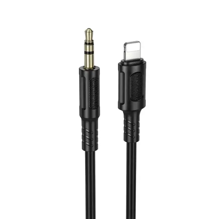 Borofone Cable AUX BL25 Nice - Lightning to jack 3,5mm - 1 metre black Photo