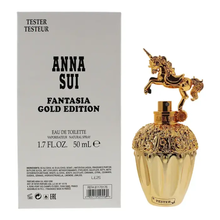 Anna Sui, Fantasia Gold Edition, Eau De Toilette, For Women, 50 ml *Tester Foto 1