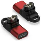 Adapter Lightning Beline do ładowania     zegarków Garmin czerwony Photo