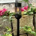 Forever Light Solar LED Lamp Steel Post SUNARI FLS-15 black Фото num
