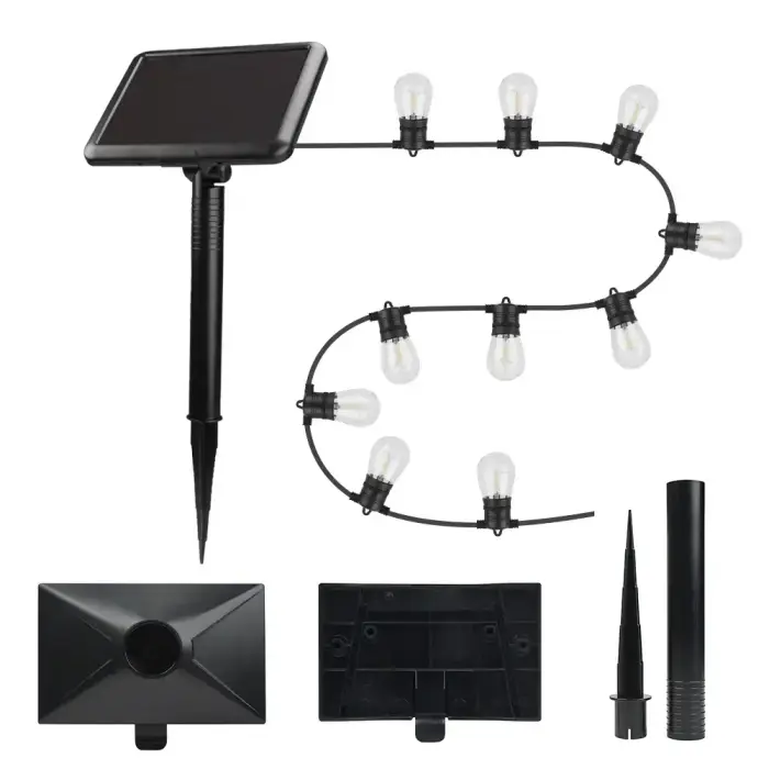Forever Light LED Solar Garland SUNARI FLS-60 7,5m 10 bulbs IP44 Фото num