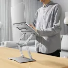 Wozinsky WRS-CPY75DSS Aluminum Laptop and Tablet Stand + Free Smartphone Stand - Silver Foto 32