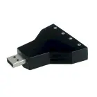 Fusion sound card USB | 7.1 | Adjustable Volume | Microphone Photo