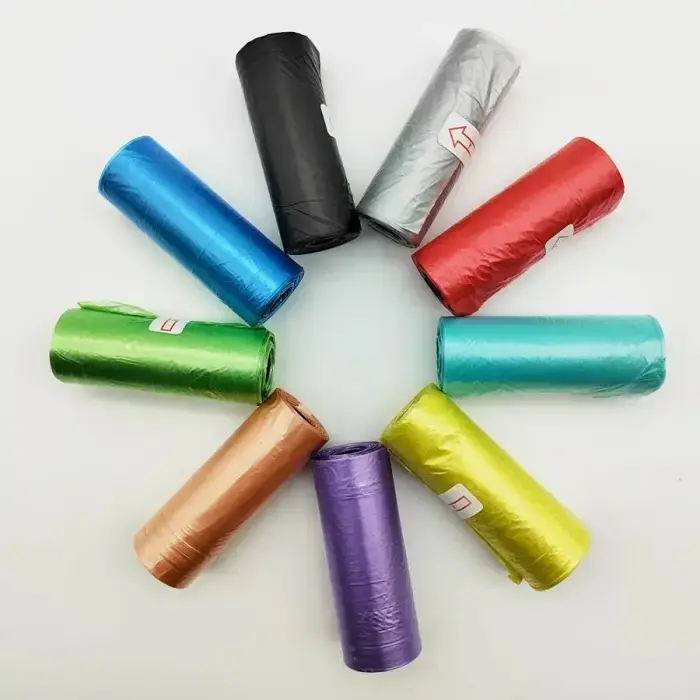Plastic bags for dog excrement 10 rolls blue Фото num