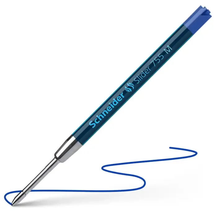 Lodīšu serdenis SCHNEIDER SLIDER 755, 1.0mm, zils Foto 2