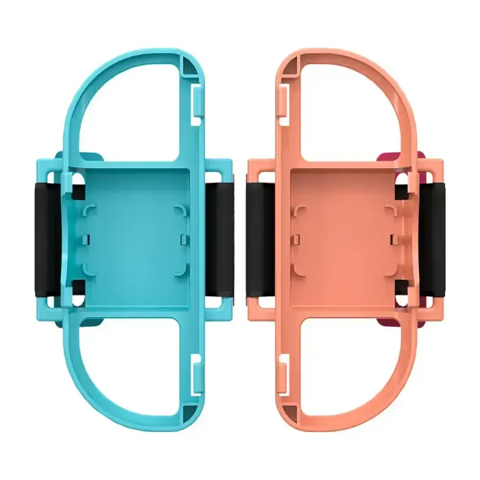 Nintendo Switch 23-in-1 Family Accessory Pack 2 - Orange and Blue Set Photo