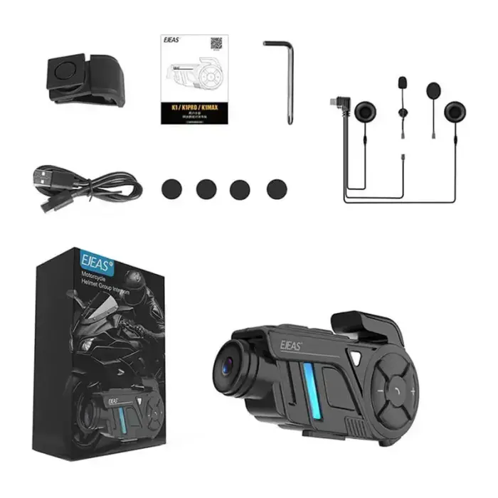 EJEAS K1Pro motorcycle intercom with recorder Foto 2