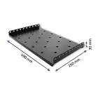 Qoltec Mount shelf for RACK | 490 * 250 Фото num