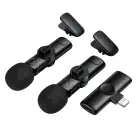 Borofone Lavalier wireless microphone BFK16A Winner Lightning black - 2 pieces Photo