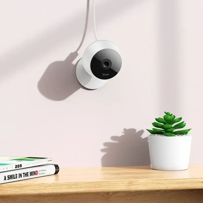 Indoor camera Hoco 3MP Full HD D3 white Фото num