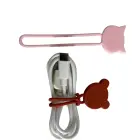Silicone cable reel - yellow Фото num