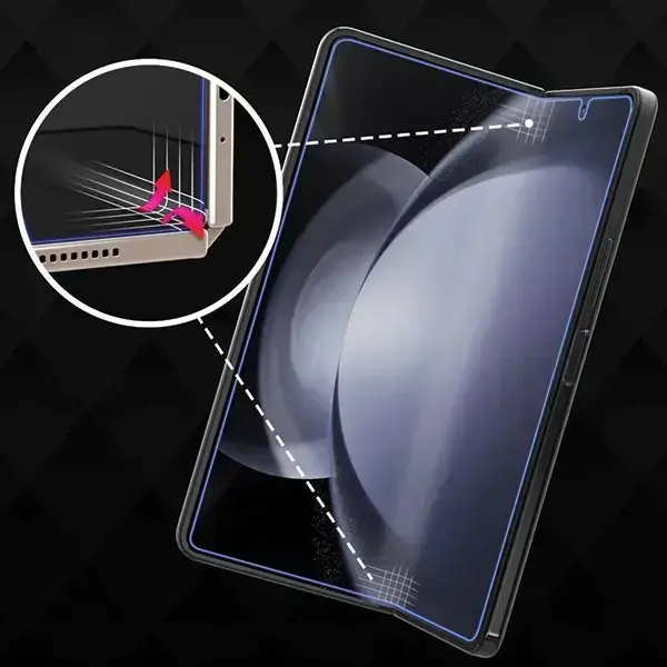 Araree Pure Diamond Film Sam Z Fold5 F946 Antimicrobial Protective Film 2pcs AR30-01782A Foto 5