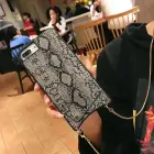 BAG - SNAKE Leather Case - IPHONE XS MAX White Photo