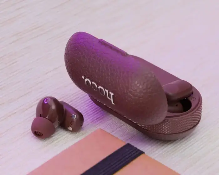Wireless earphones Hoco TWS EQ19 brown Photo