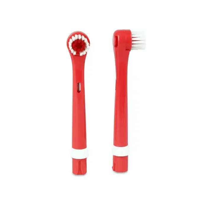Set of 2 electric toothbrush heads Psi Patrol Marshall - red Фото num