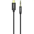 Baseus Yiven Premium audio cable USB-C -> 3.5 mm 1.2m Black (EU Blister) Photo