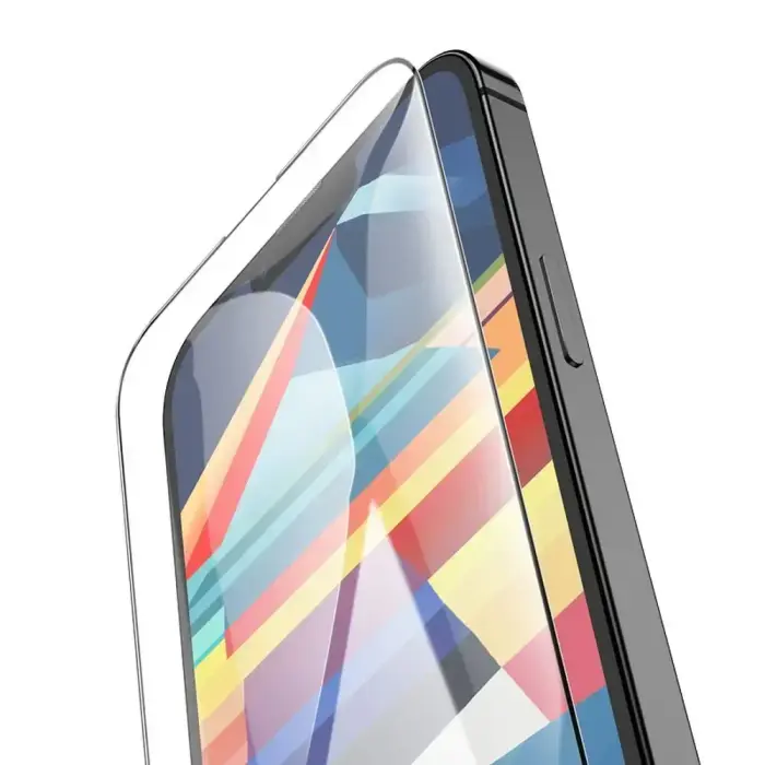 Tempered glass to iPhone 15 PLUS / 16 PLUS Hoco HD Anti-static 25 pcs G10 Foto 3