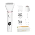 MAXGROOM M-105 3-in-1 Women's Body and Face Trimmer - White Photo