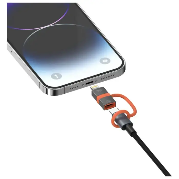 Adapter 4smarts USB-C to Lightning PD 27W gray 2pcs Foto 8