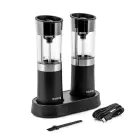 Huslog Grinder Set with Charging Base - Black Фото num
