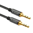 Wozinsky universal mini jack cable 2x AUX cable 3 m black Photo