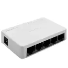 Qoltec Network SWITCH | 5 x RJ45 port | 100Mbps | Fast Ethernet | LAN Photo