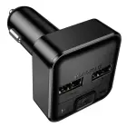 Borofone Transmitter FM BC63 Selecto MP3, Bluetooth - 2xUSB - black Фото num