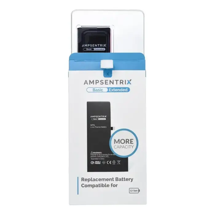  AmpSentrix Basic battery for iPhone 15 PRO (high capacity 3480 mAh) Фото num