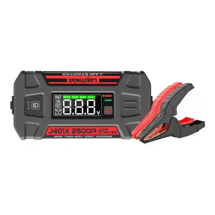 Lokithor J401X Jump Starter / Booster 2500A + Powerbank 20000mAh + Flashlight 4-in-1 Device working in -40°C Фото num