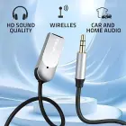Qoltec Wireless Audio Receiver Adapter HiFi Home&Car | Bluetooth 6.0 | 2 x RCA | 1 x AUX 3.5mm | USB | Microphone Фото num