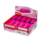 Teksta marķieris KORES BRIGHT LINER rozā Photo