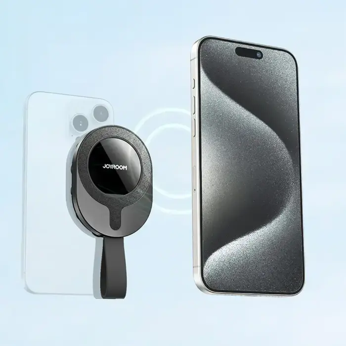 Joyroom JR-ZS393-S magnetic holder with suction cups for 4.7-7" phone - black Foto 5