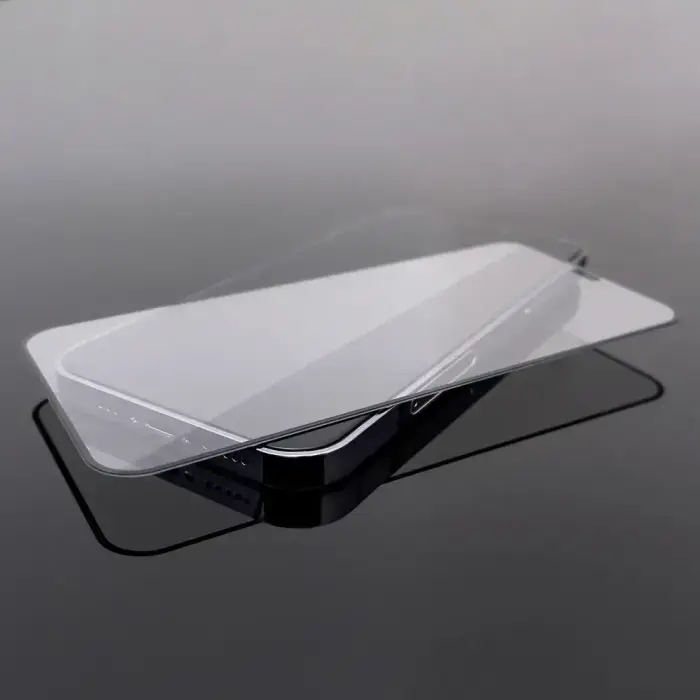 Wozinsky super tough Full Glue tempered glass full screen with Case Friendly TCL 30 Plus black frame Foto 2
