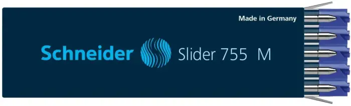 Lodīšu serdenis SCHNEIDER SLIDER 755, 1.0mm, zils Foto 3