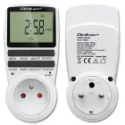 Qoltec Electronic Timer PC0628 | 3680W | 16A | LCD Фото num