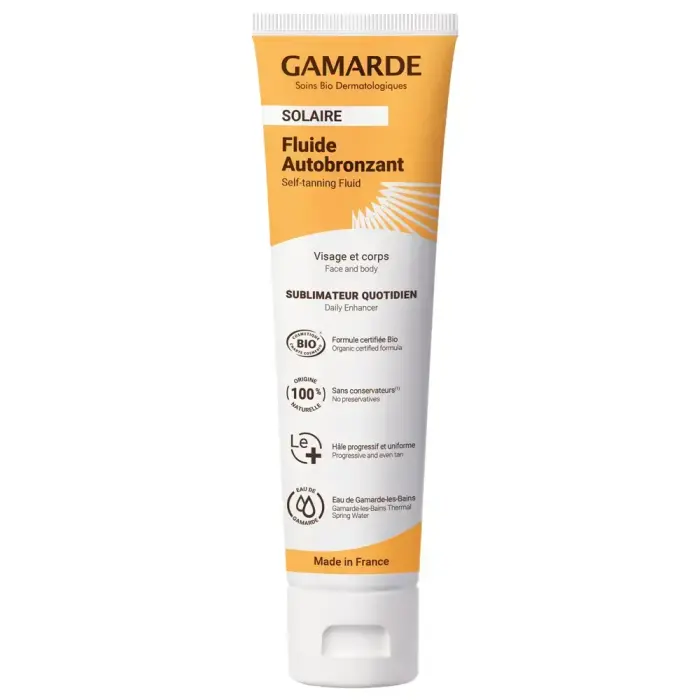 Gamarde, Gamarde, Bio, Tanning, Self-Tanning Fluid, For Face & Body, 100 ml Фото num