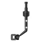 Adjustable car rearview mirror holder for smartphone black Foto 7