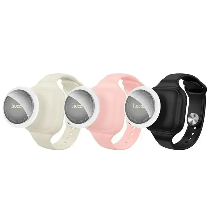 Locator compatible with Apple Find My Hoco E91E bracelet type black Foto 4