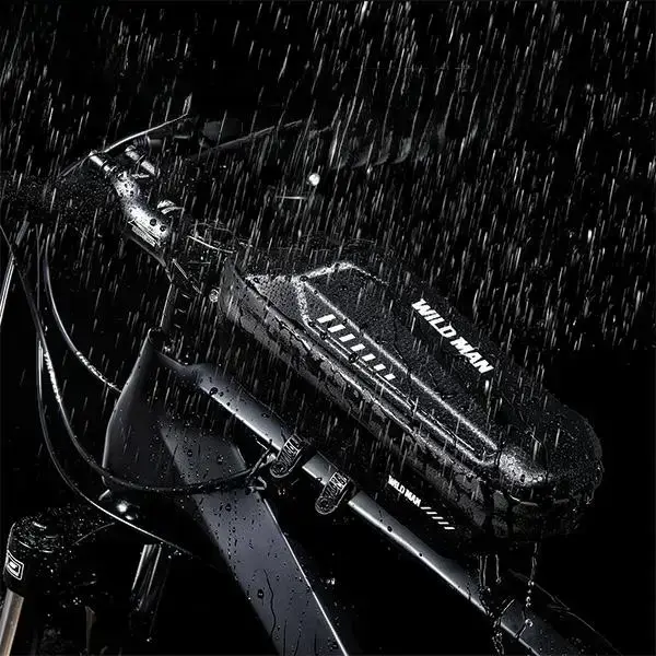 WILDMAN Etui|uchwyt rowerowy XS5 sakwa na ramę czarna|black Foto 5