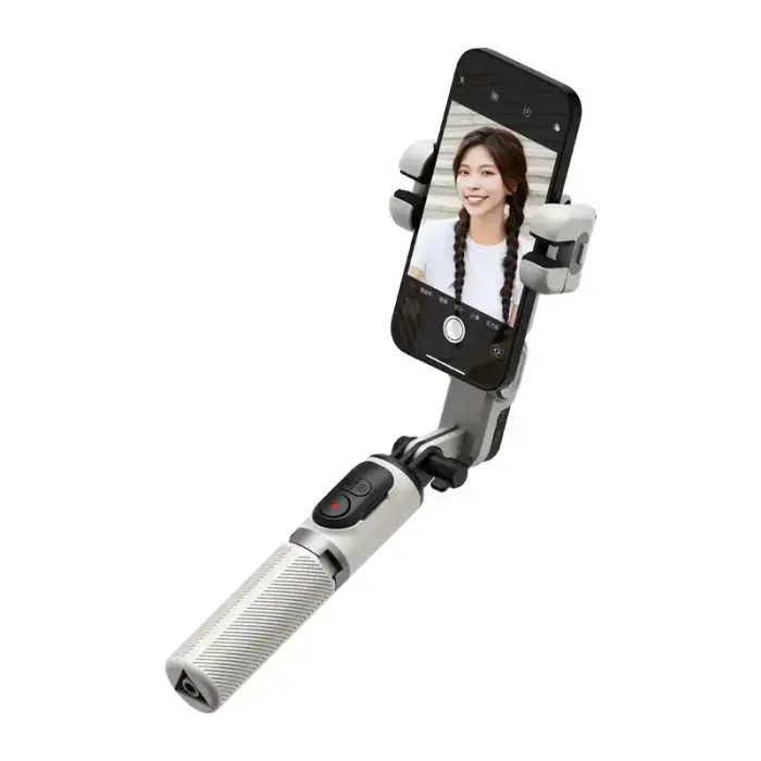 AOCHUAN M1 Pro Gimbal with RGB Lighting (White) Фото num