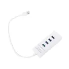 Fusion Hub usb 3.0 порт разветвитель 4 порт разветвитель адаптер | белый Фото num
