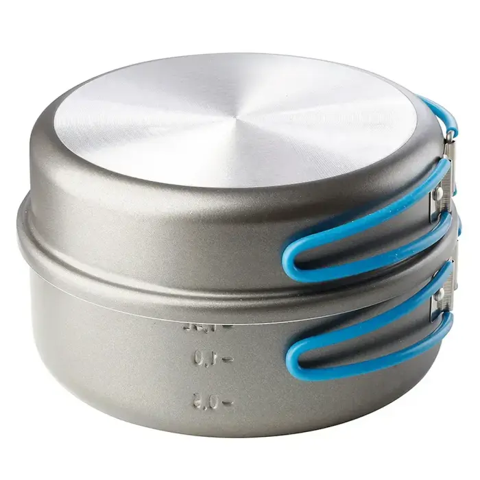 Tourist tableware and cutlery SET for 2 people. Foto 5