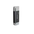 Devia card reader 2in1 EL240 USB/USB-C 3.0 black Foto 10
