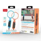 iPega SW2054 Tennis Rackets for JoyCon Controllers Nintendo Switch 2 Red/Blue (Damaged Package) Фото num