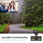 Car Dash Cam DVR-06 2,0 inches + rear camera Foto 3