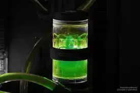 Alphacool Eiswasser Crystal Green UV-active premixed coolant 1000ml Photo