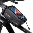 WILDMAN Etui|sakwa na ramę roweru GX200 uchwyt rowerowy czarna|black Foto 1